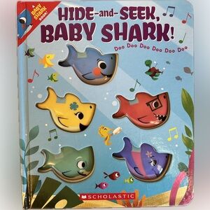 60% OFF BUNDLE DEAL🎉 Hide-and-Seek Baby Shark Interactive Board Book